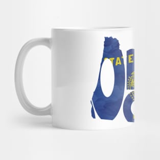 Oregon Typo Map Mug